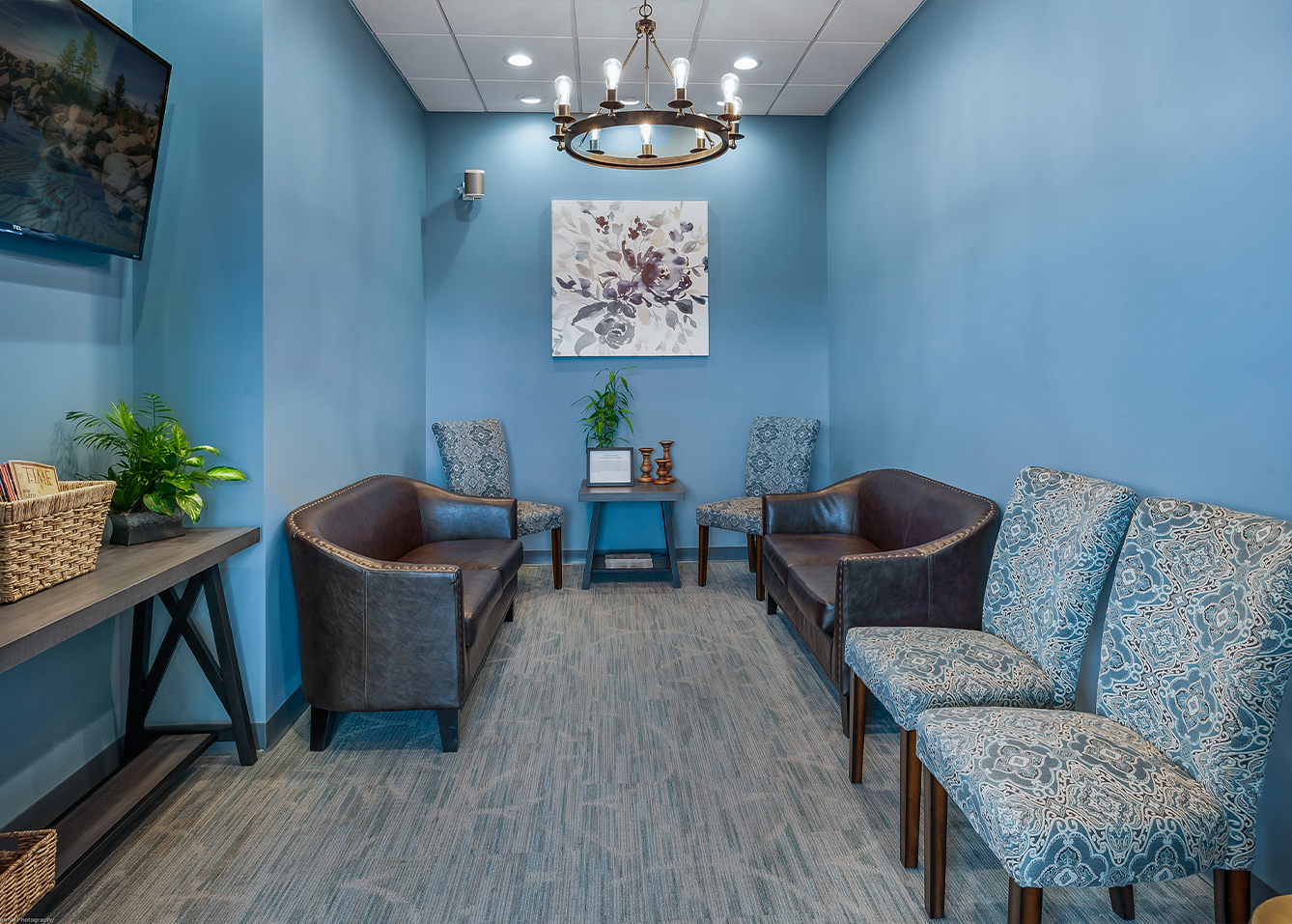 Dental Designs of New England waiting room